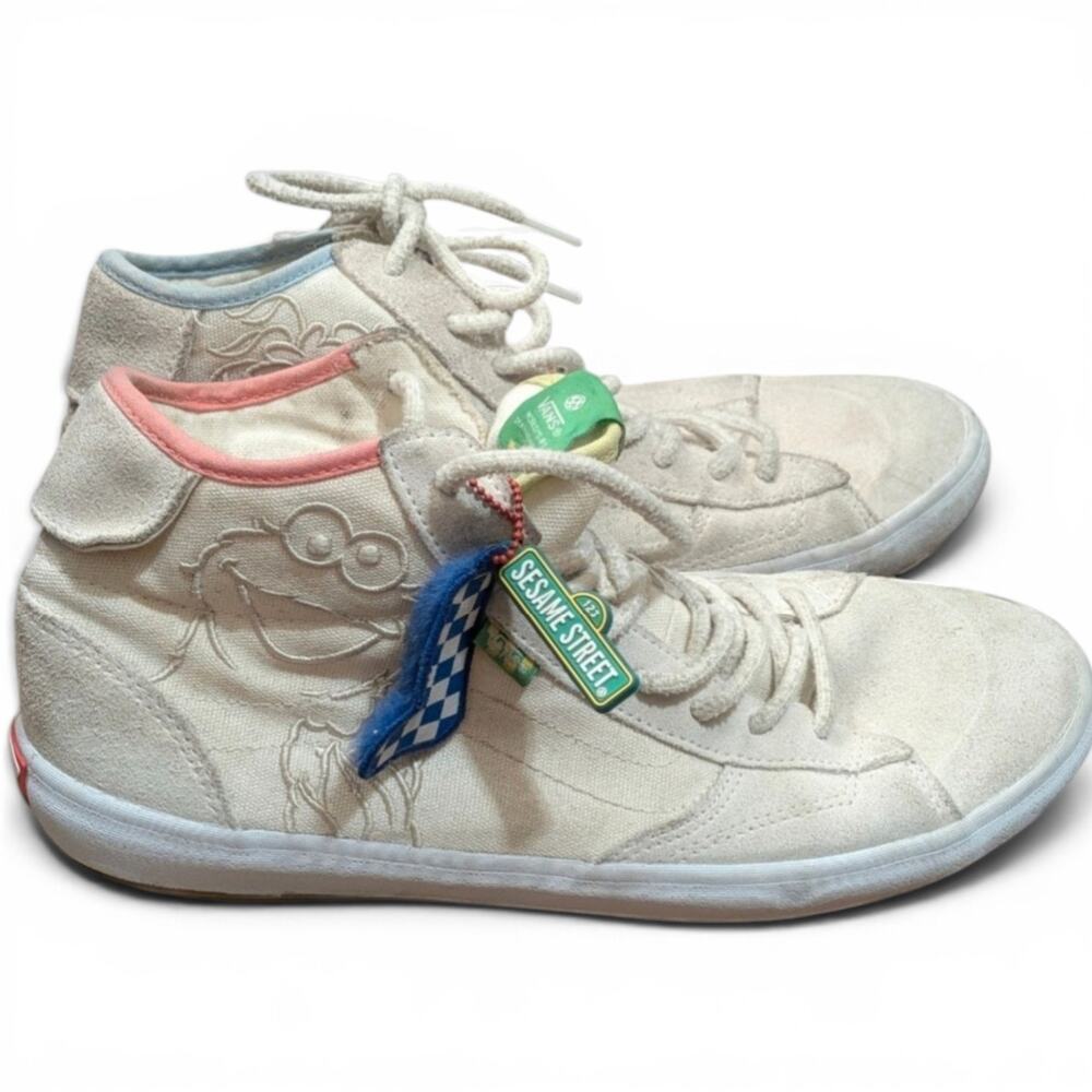 Vans x Sesame Street Men's 12 The Lizzie White/Multi Sneakers Limited-Ed. 2023